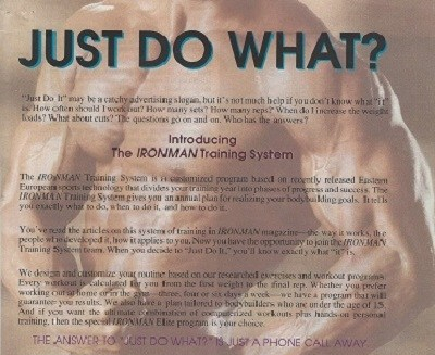 IM Feb 92 Just do what ad pg 65