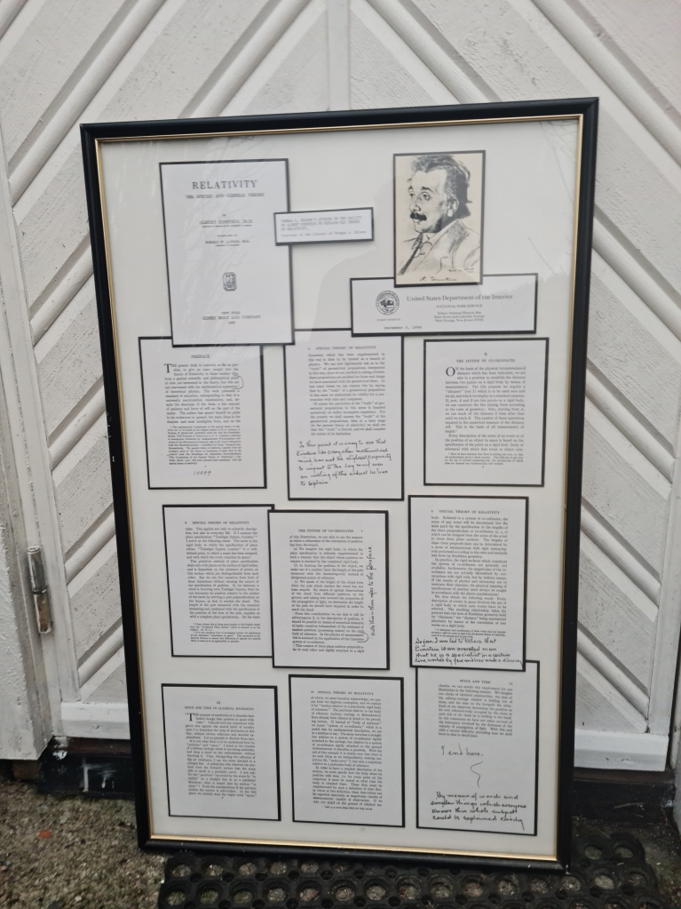 My framed copy of this book and Edisons remarks.